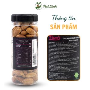 Hạt Hạnh Nhân Rang Bơ Pam’s 250g